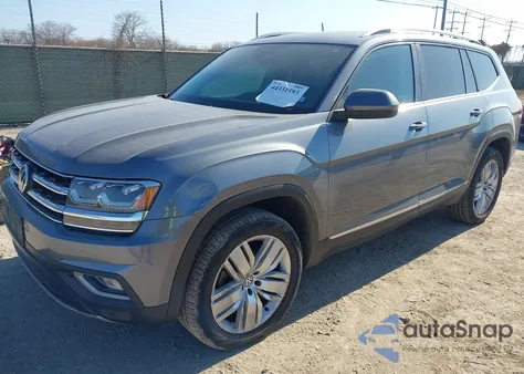 2019 Volkswagen Atlas 3.6L V6 Sel z USA, uszkodzony, nr VIN 1V2ER2CA7KC589947
